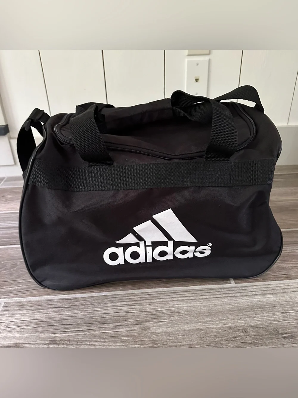 Adidas Small Duffel Gym Bag Travel Bag Black